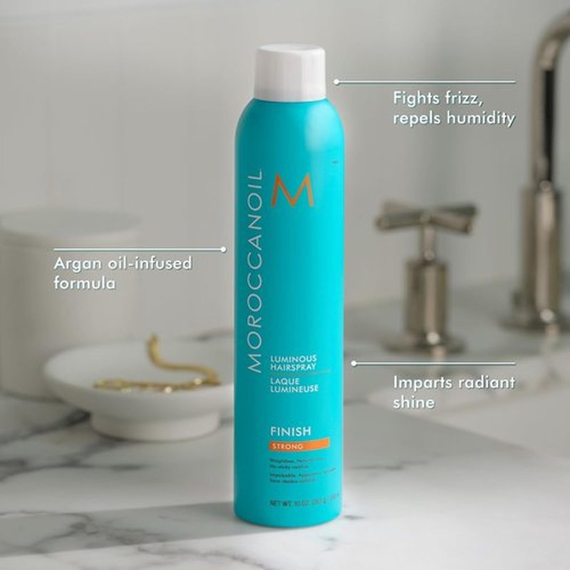 Moroccanoil Luminous Hairspray - Strong Hold For All-Day Shine | 10 oz