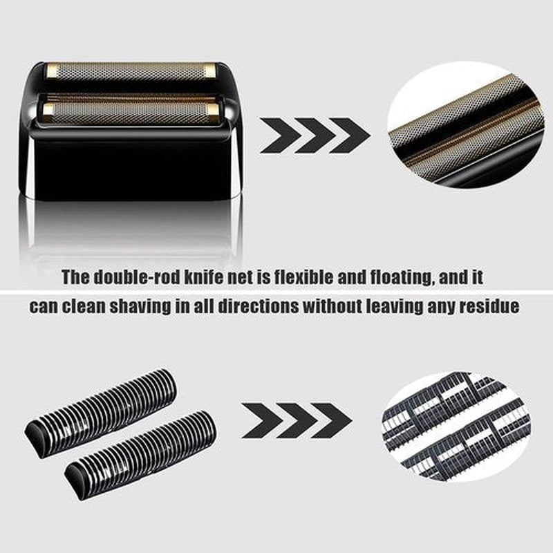 BaBylissPRO Replacement Foil and Cutters - Precision Shaving Set (2PC Black)