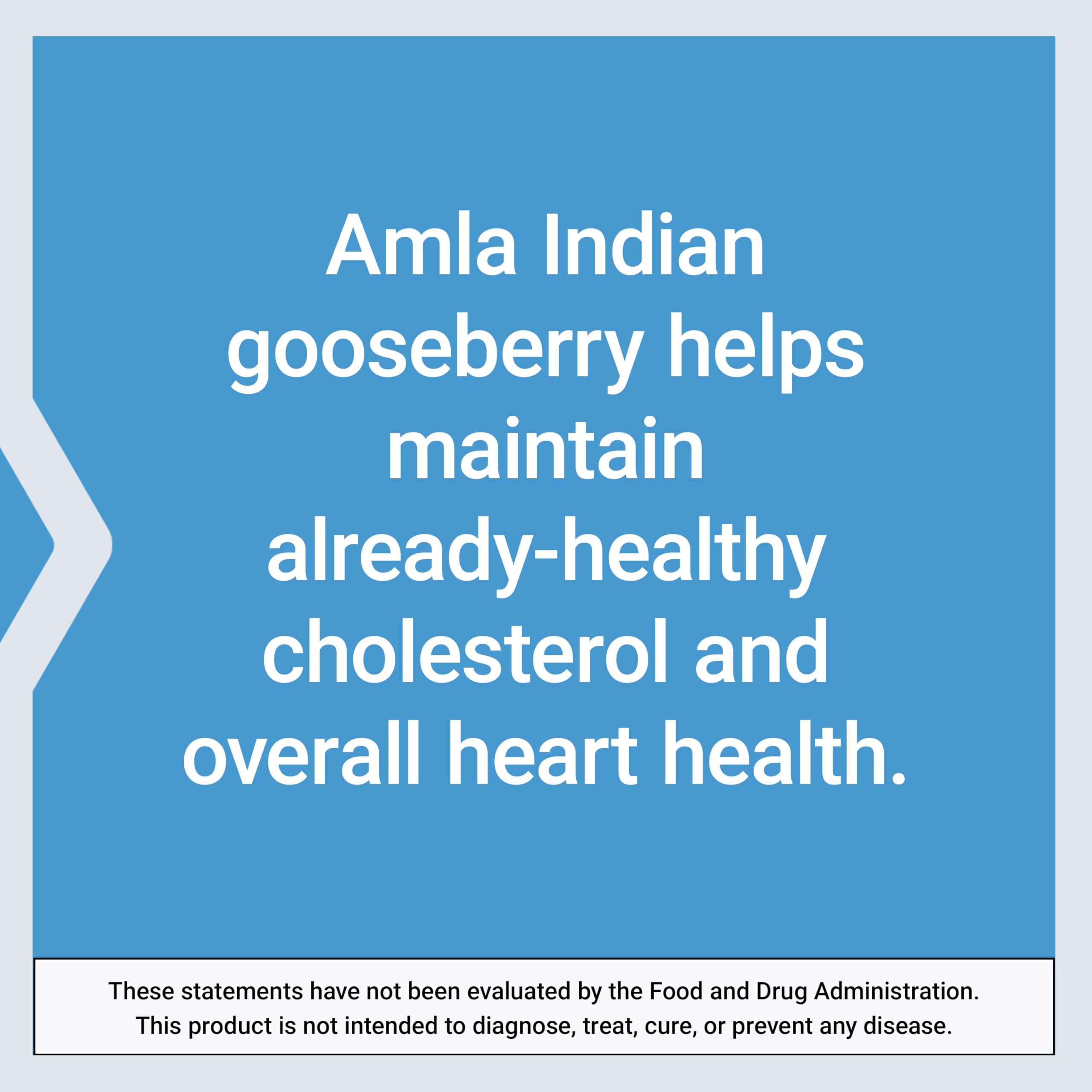 Life Extension Advanced Lipid Control, amla Extract, Indian Gooseberry, Heart Health, endothelial Health, Vegetarian, Gluten-Free, 60 Capsules