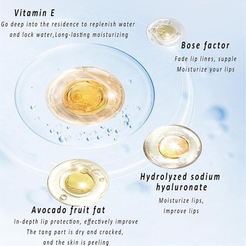 Skiennix Hyaluronic Acid Lip Balm - Hydrating & Soothing Formula | 2-Pack for Soft, Smooth Lips