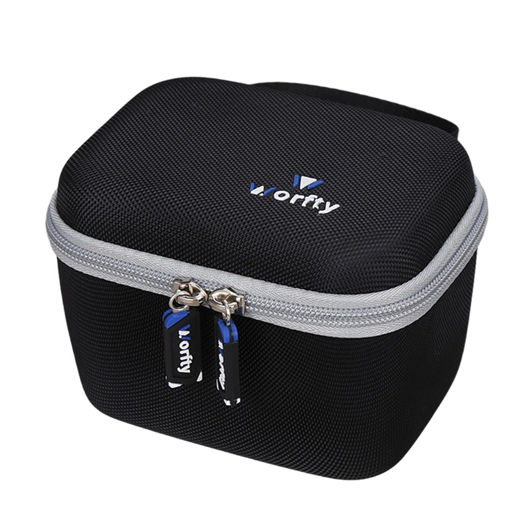 worfty Camera Case for Duluvulu/Zostuic/ROQIOO/Oiadek/VJIANGER/Aboobu/TEFTYMON/AUREAPIX/Lacegre Vlogging Youtube Vlog Camera Carrying Storage Holder for SD Cards Batteries(Case Only) (Black)