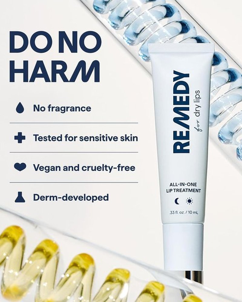 Dr. Shah Lip Balm Ointment - All-In-One Hydrating Treatment with Ceramides & Peptides for Dry, Cracked Lips