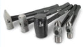 Titan 63125 5-Piece Hammer Set, Includes 16oz & 32oz Ball Pein, 32oz Rubber Mallet, 3lb Sledgehammer, & 3lb Cross Pein, Shock Absorbing Fiberglass Handles with Textured Grips