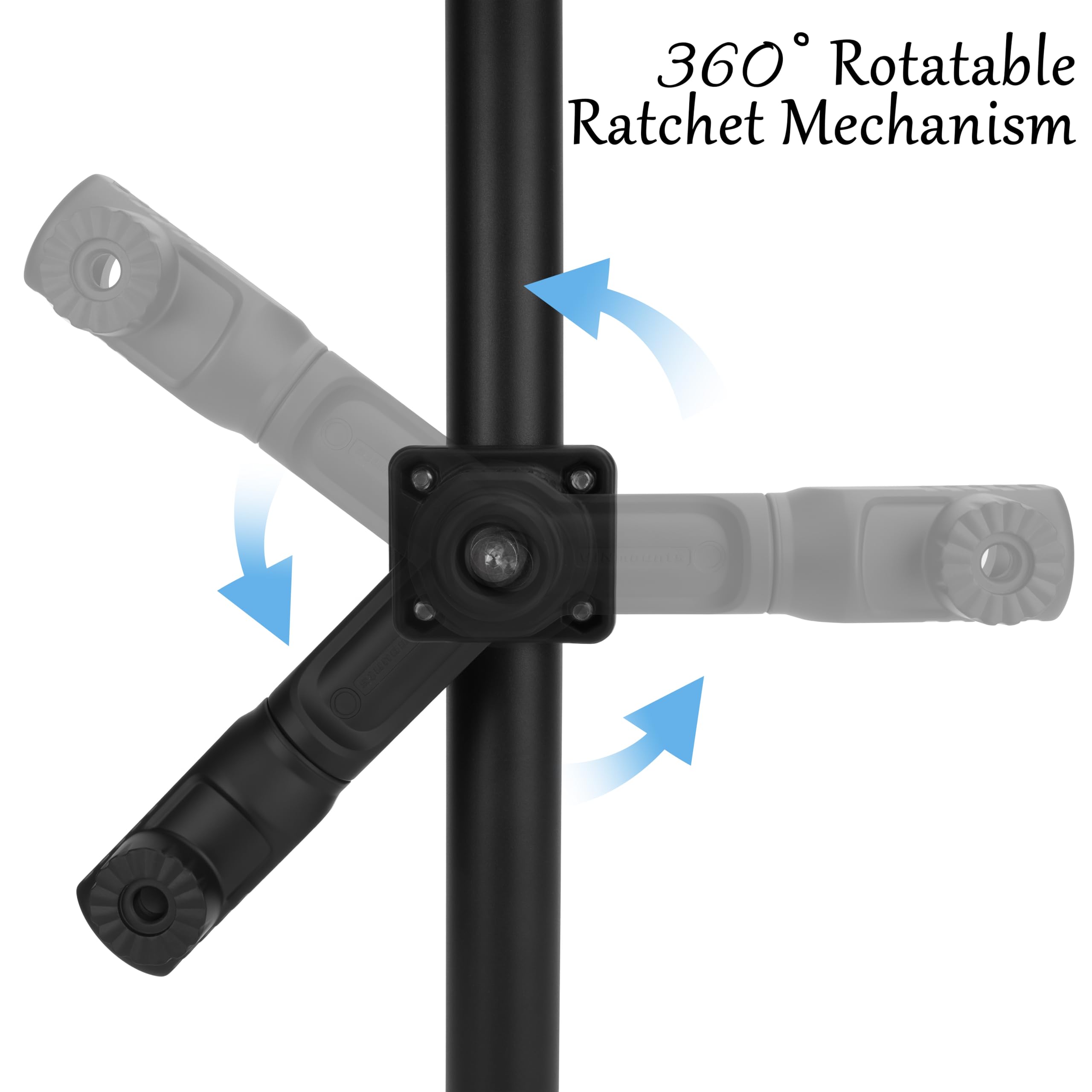 VINmounts Aluminum 0 Degree Mount Compatible with LVS34/LVS32/LVS62/Active Target,Tool-Free Adjustable Perspective Mode Transducer Mount