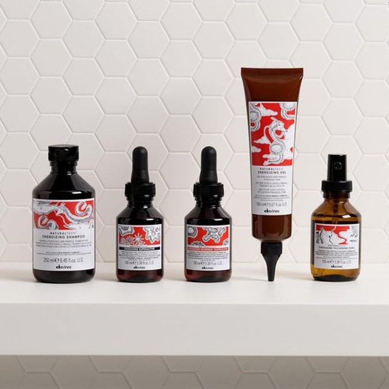 Davines Energizing Superactive Thickening Serum - Stimulates & Fortifies Thinning Hair | Travel Size 3.38 Fl Oz