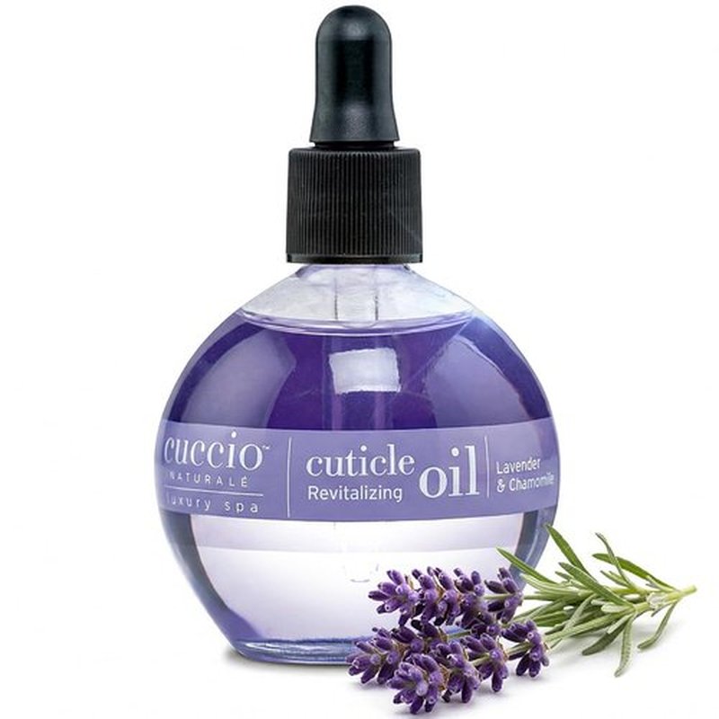 Cuccio Naturale Revitalizing Cuticle Oil - Lightweight Lavender & Chamomile Hydrating Formula, 2.30 Fl Oz