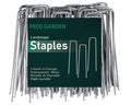 FEED GARDEN 6 Inch 50 Pack Hot-dip Galvanized Landscape Staples Plant Cover Spikes 11 Gauge Tent Stakes Garden Stakes Landscaping Fabric SOD Pins Yard Pins for Decoration Weed Barrier Fabric