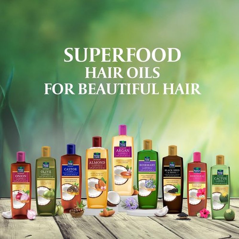 Parachute Advansed Rosemary Hair Oil with Coconut| For 2x Longer & Thicker Hair| Reduces Hairfall & Strengthens Hair| All Hair Types|No Parabens & Silicones| 10.1 Fl.oz.