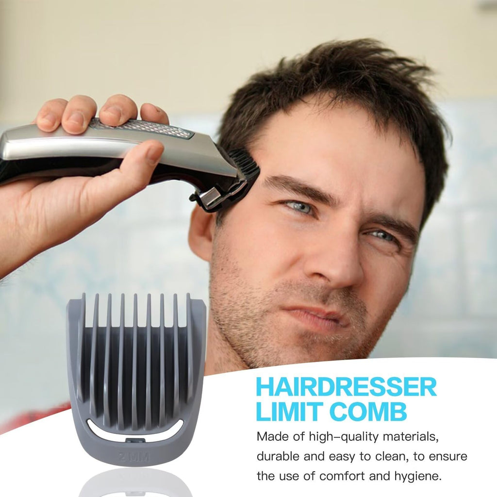 Zafina-UP For Philips Norelco Multigroom Trimmer Plastic Guide Comb 2mm