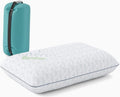Vaverto Small Memory Foam Camping Pillow - Medium Firm, Breathable Cover, Machine Washable