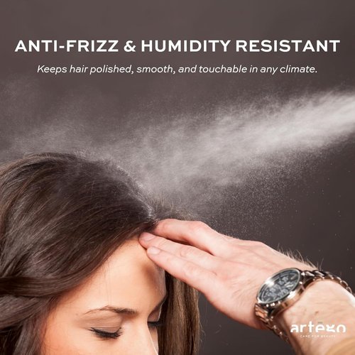 Artègo TOUCH Hot Shot Hairspray - Medium to Strong Hold Finishing Spray | 16.9 fl oz for Frizz-Free Styles