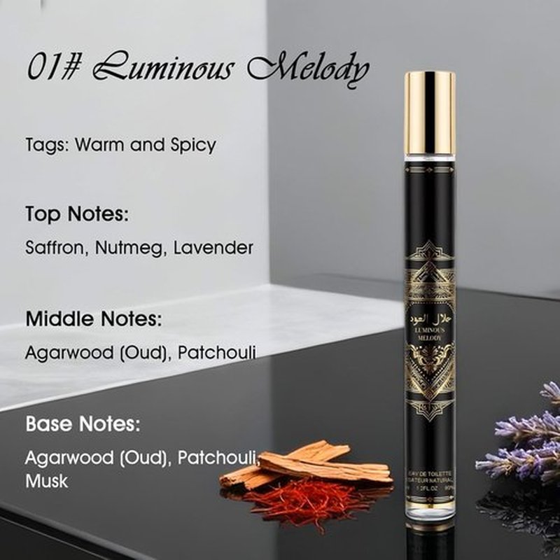 OFUN Cologne Sampler Set - 4 Travel Size Eau De Parfums (4x35ml) | Perfect Gift for Men’s Birthdays & Anniversaries