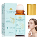 Ayland Castor Oil and Frankincense Roll On, 1.7 fl oz Pure Organic Cold-Pressed Castor Oil Roll-On, Cold-Pressed, Firms Skin, Reducing Fine Lines, Suitable for Eyebrows, Face, Neck, Abdomen