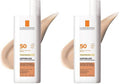 La Roche-Posay Anthelios 50 Mineral Tinted Sunscreen Fluid - Ultra Light, 50ml/1.7oz (Pack of 2)