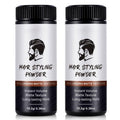 ISUNRISE Hair Styling Powder for Men - Texture Powder - Easy to Apply - Natural Matte Hairstyle - Texturizing and Volumizing - 2 Pc Set, 10g
