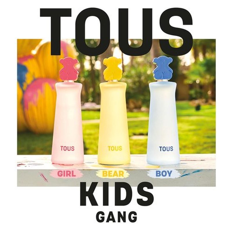TOUS Eau de Toilette for Kids - Gentle Formula for Sensitive Skin | Ideal for Daily Use, 3.4 Fl Oz