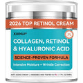 XIANUI Retinol Face Cream with Collagen & Hyaluronic Acid - Anti Aging & Firming Face Moisturizer for Women & Men - Wrinkle Reduction Night & Day Cream, 1.7 Fl Oz