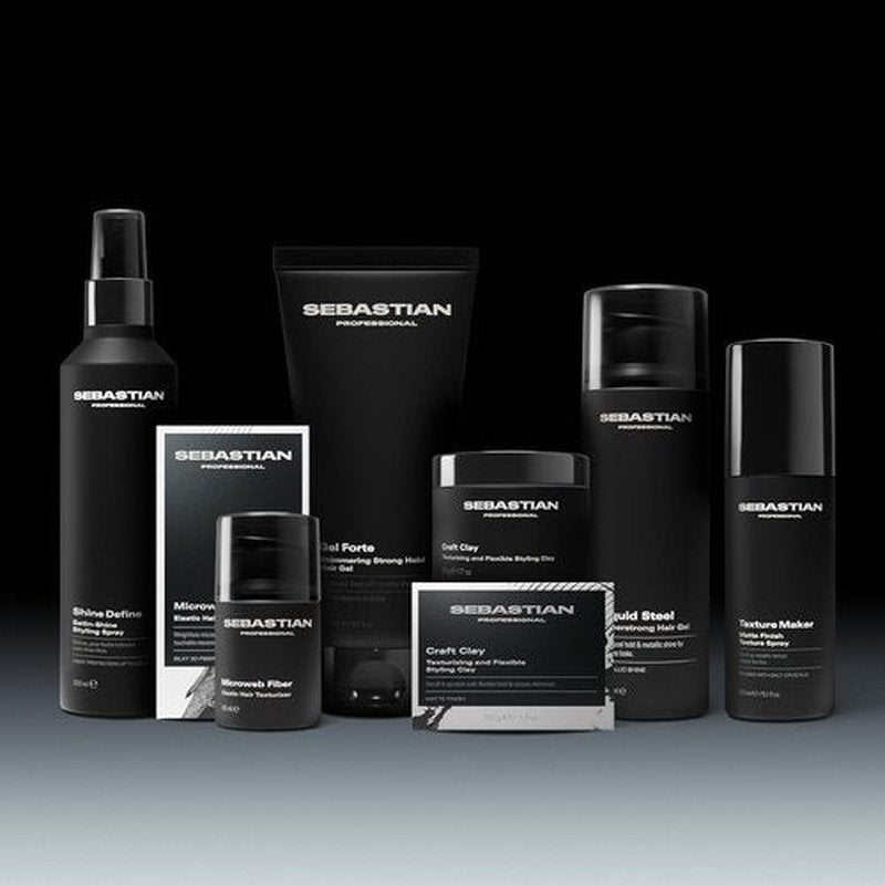Sebastian Craft Clay - Remoldable Texturizing Hair Clay for Effortless Style | 2.5 oz