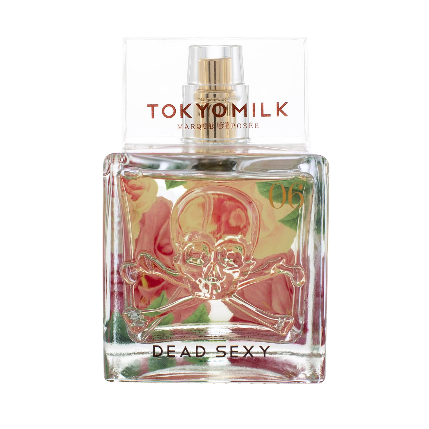 TOKYOMILK Dead Sexy Embossed Eau de Parfum, 3.4 fl oz, 100 ml, Luxury Spray Fragrance for Women, Signature Ladies Scent, Beauty & Self Care Essentials, Functional & Beautiful Vanity Decor