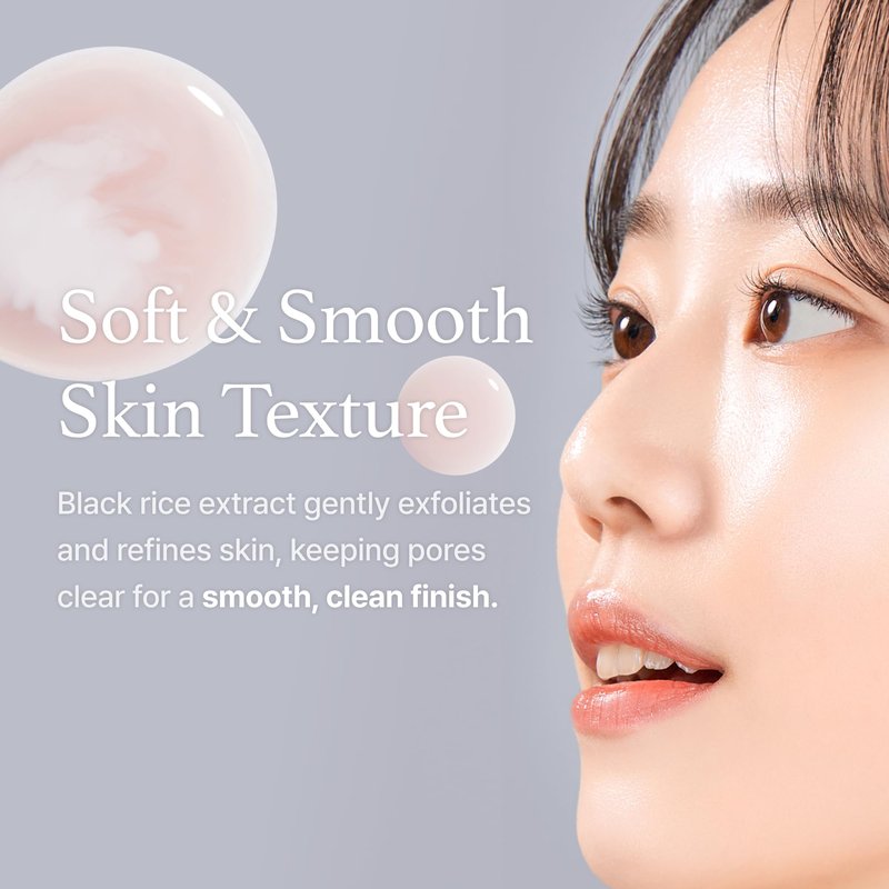 [I'm From] Miniature of Black Rice Toner for Oily Skin, Sebum Control Toner, Lightweight, Niacinamide, Panthenol, Fragrance Free, Korean Skin Care, 1.01 Fl Oz