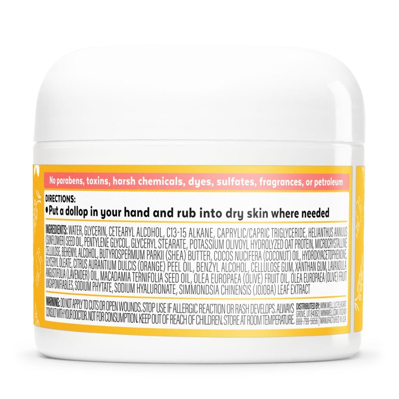 Wink Well Llama Baby Lotion, Gentle Body Care For Moisturizing And Calming Dry Skin For Babies, Kids And Adults, Free Of Parabens, Chemicals, Dyes And Fragrances (2 oz jar)