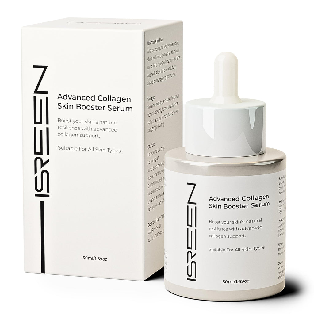Advanced Collagen Serum Korean for Skin Booster | Dermatologist Tested with Hyaluronic Acid, Niacinamide & Ginseng |Korean Serum for glow & Radiance for All Skin | 50ml