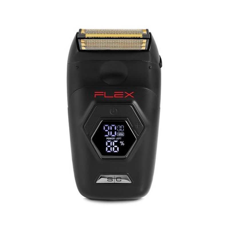 StyleCraft Flex Foil Shaver - Professional Super-Torque Motor with Digital LCD Display & Micro-Trimmer Blade