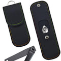 2 Pack Small Nail Clippers Leather Case, Professional Nail Clipper Case, Home & Travel Essentials, Manicure Kit Storage