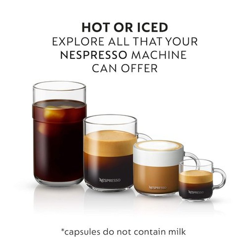 Nespresso Capsules Vertuo - Variety Pack of Medium & Dark Roast Coffee Pods | 30 Count, 7.8 oz Brews