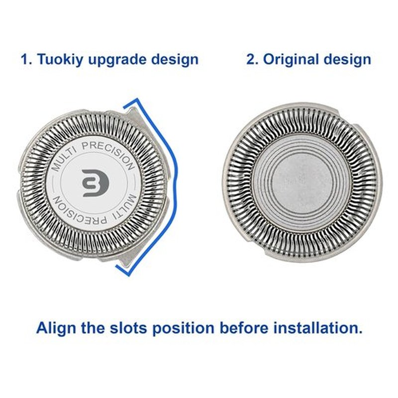 Philips Norelco SH30 Replacement Shaver Heads - Compatible with Series 3000, 2000, 1000 | 3-Piece Pack