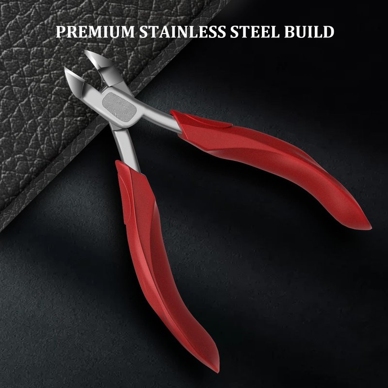 VANWIN Toe Nail Clippers for Thick Nails for Seniors, Wide Jaw Thick Toenail Clippers for Thick Toenails with Catcher, Precision Stainless Steel Ingrown Toenail Clippers for Adults, Men and Women