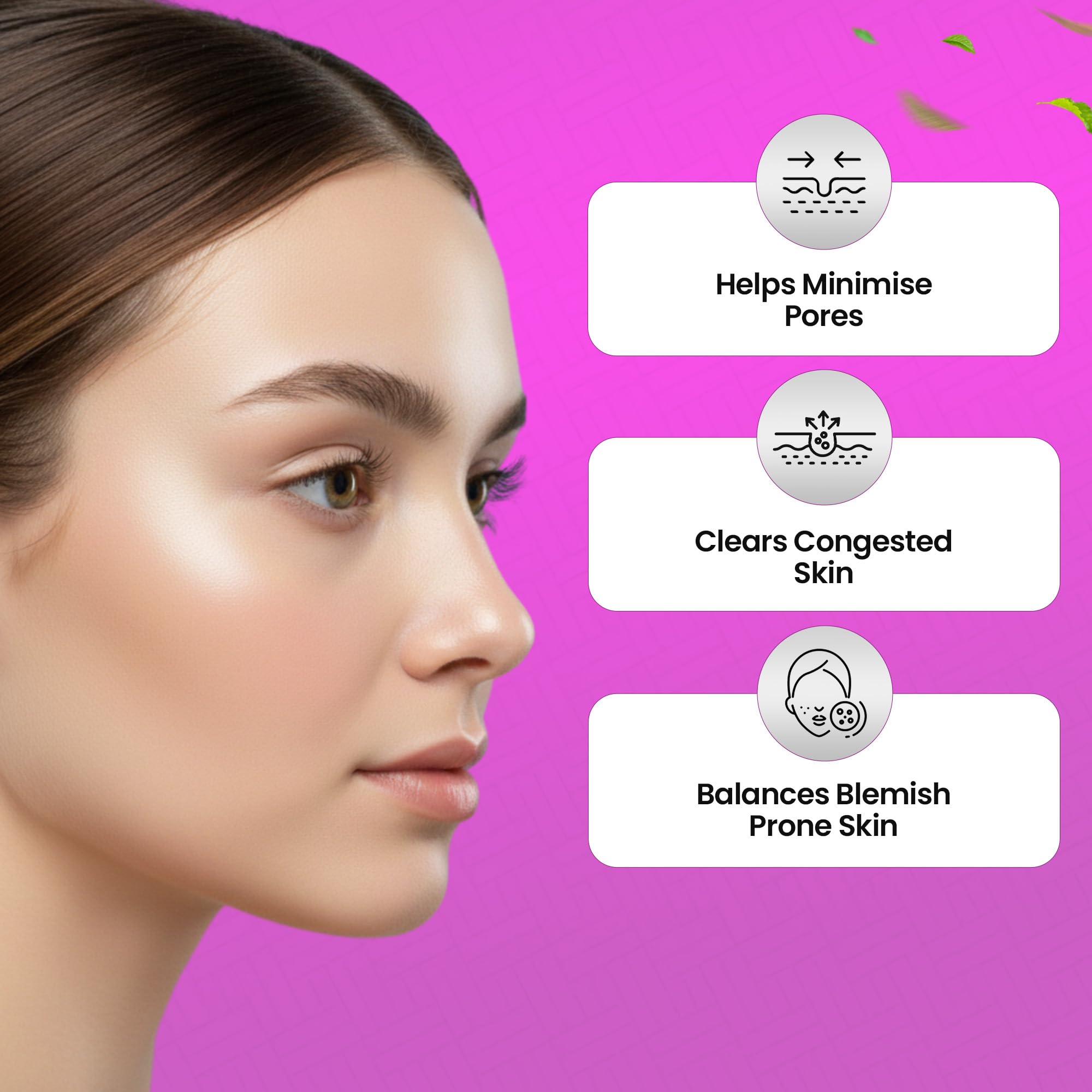 Carbon Theory VaPOREize Niacinamide Face Toner for Blemish Prone Skin, Evens Skin Tone, Helps Minimise and Clear Congested Pores with Calamine Extract 250ml