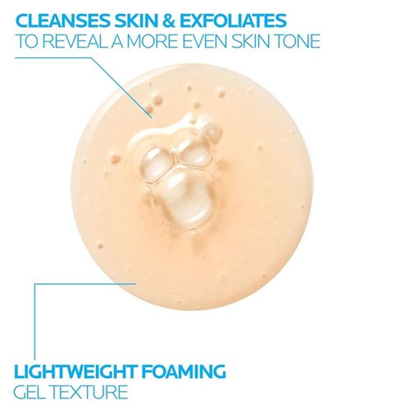 La Roche-Posay Mela B3 Gel Cleanser - Anti-Aging Face Wash with Melasyl & Niacinamide for Dark Spots & Discoloration