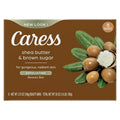 Caress Shea Butter & Brown Sugar Beauty Bar Soap, 8 Count
