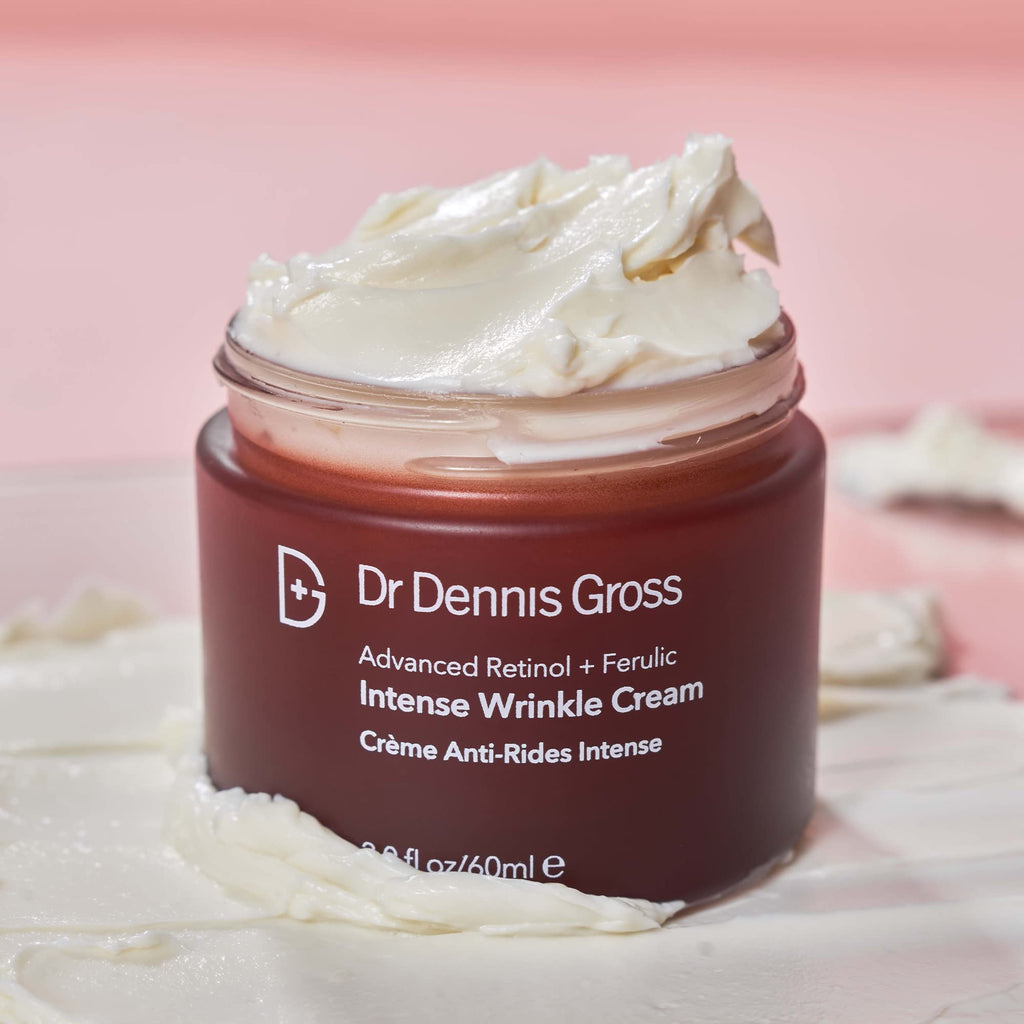 Dr Dennis Gross Advanced Retinol and Ferulic Intense Wrinkle Cream, White, 2 Ounce (Pack of 1)