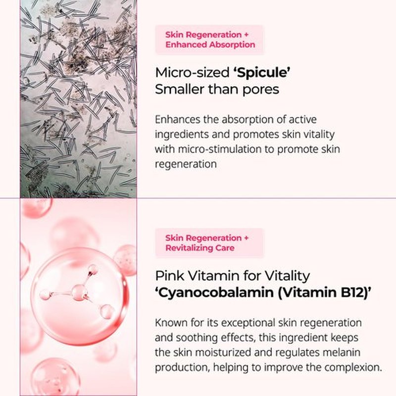 Dr.Melaxin Cemenrete Cyano Pink Spicule Cream with Calcium, Vitamin B12 for under eyes skin, Dark Circles, Fine Lines, Puffiness&Eye Bags Cream, 1.69 fl. oz.