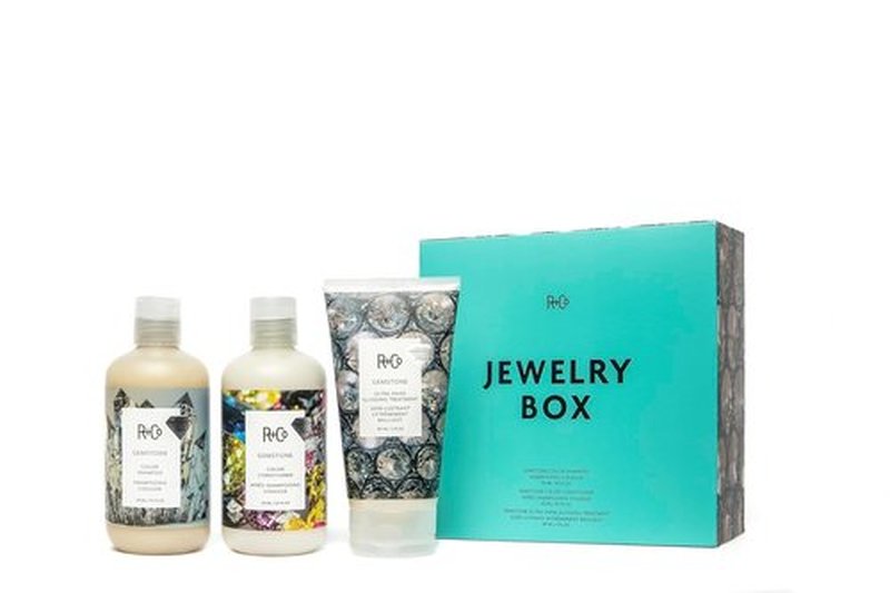R+Co Jewelry Box Kit - Color-Protecting Hair Care Set | Includes Gemstone Shampoo & Conditioner (8.5 oz) | Vegan, Sulfate-Free