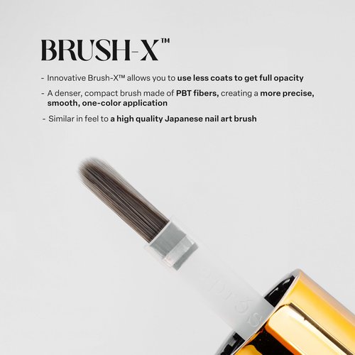 APRÉS Gel Couleur Combo Set, 5 Color Gel Nail Polish, Bright Nude Pastel Colors with Brush-X Nail Art Brush, 2024 Edition (Set 3-1)