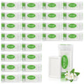 HOIQIRY Mini Travel Size Bar Soap Bulk - Pack of 25,Individually Wrapped 0.53 oz/15 grams Small Disposable Hotel Soap Bars for Vacation,Camping,Guest,Homeless,Charity,Church