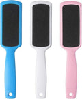 Fu Store Pedicure Foot Files - Double-Sided Callus Remover Scrubber for Smooth Feet | 3 Pack