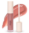 PÜR MINERALS Glossy Lip Tint, Plumping Tinted Lip Oil- Hydrate & Plumps with Buildable, Non-Sticky & High Shine Formula - Jajoba Oil, Vitamin E & Pomegranate Extract