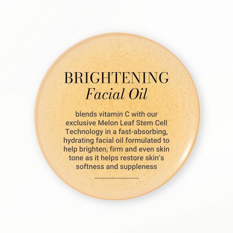 Meaningful Beauty Vitamin C Bi-Phase Brightening Oil, Lightweight Facial Oil for Radiance and Hydration, Vitamin C Serum with Antioxidants, Anti Aging Skin Care for Women, 0.33 Fl Oz