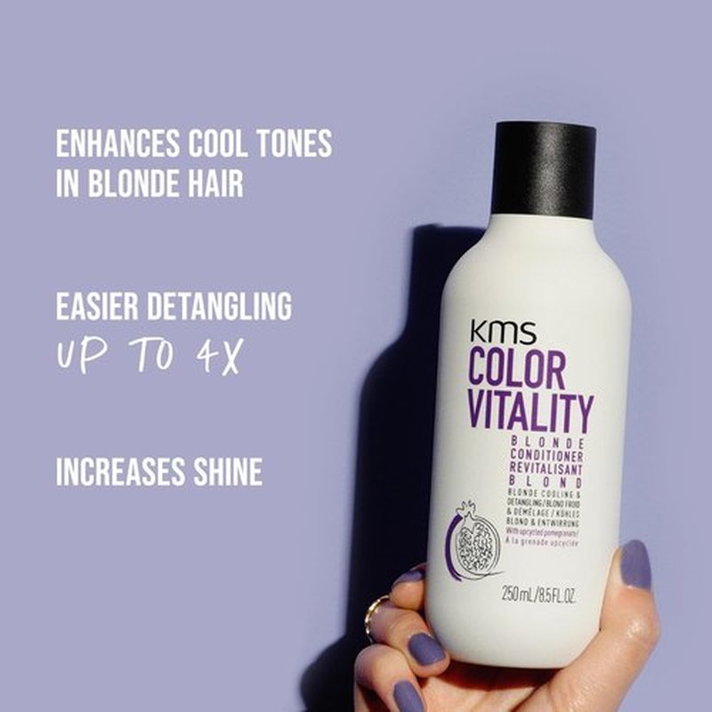 KMS ColorVitality Conditioner - Nourishing Formula for Vibrant Color-Treated Hair | 33.8 Fl Oz
