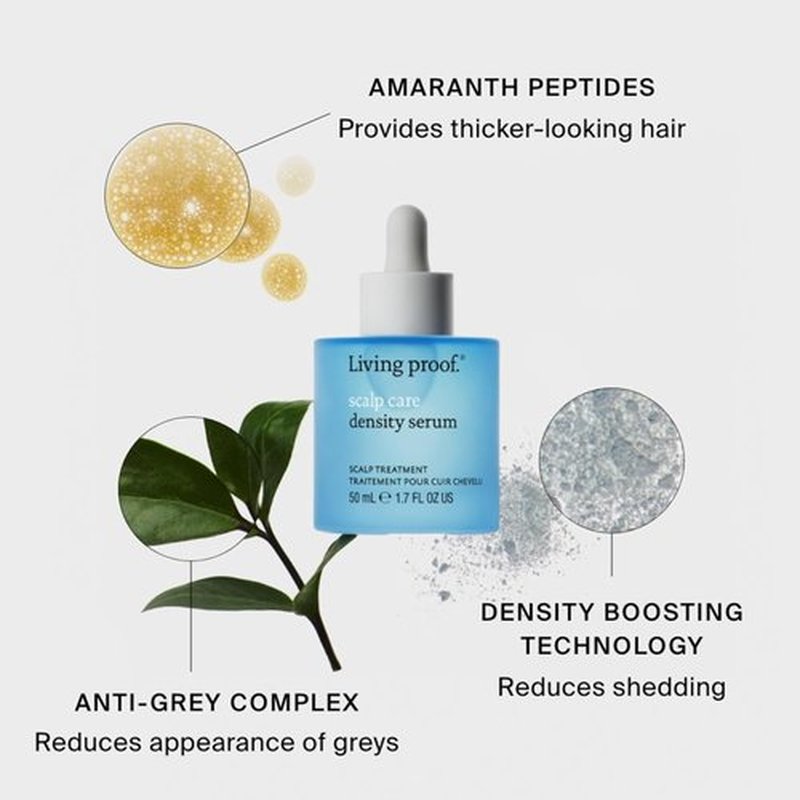 Living Proof Scalp Care Density Serum - Boost Hair Thickness & Nourish Scalp | 2 oz