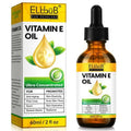 ELBBUB Premium Vitamin E Oil - Ultra Concentrated - Moisturizes, Improves Appearance of Scars & Stretch Marks, Skin Hydration - for Face, Body, Hair, and Nails
