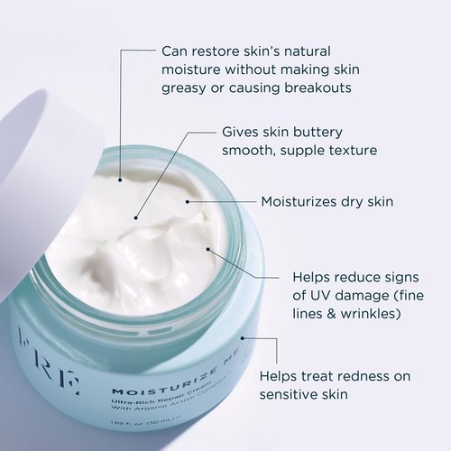 FRÉ Ultra-Rich Repair Facial Cream – Buttery rich cream for intense hydration & soothing, Absorbs instantly, no greasy finish, Formulated with prebiotics