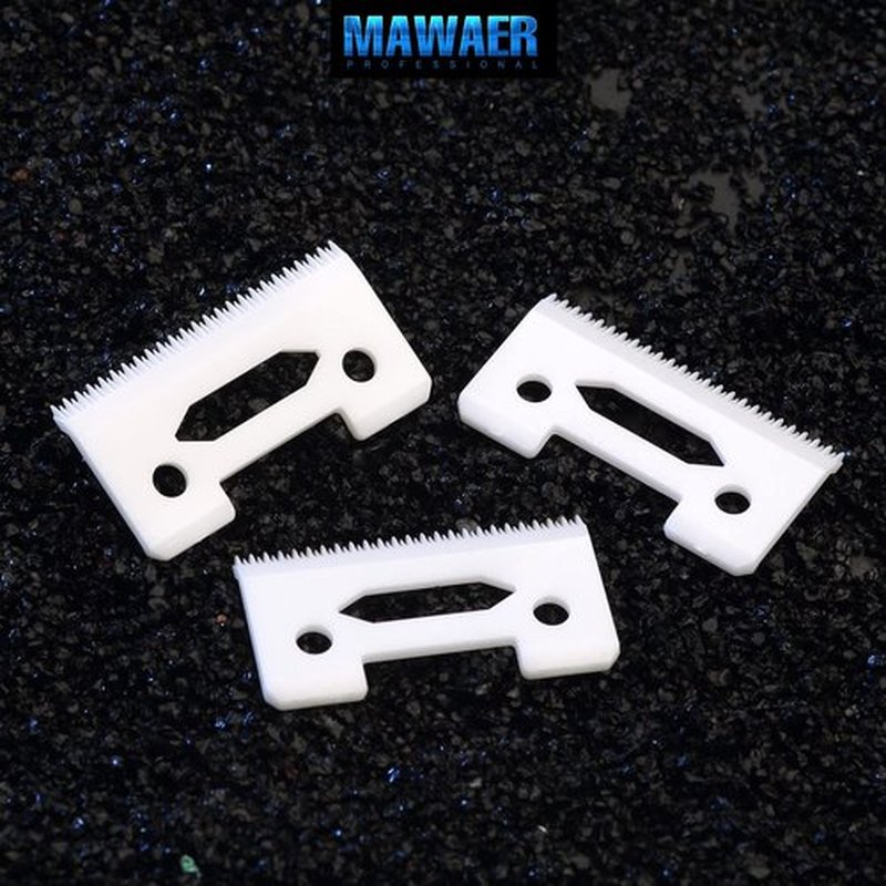 MAWAER Upgraded Universally Ceramic Stagger Tooth Blade for WAHL Hair Clipper Ceramic Movable Blade for WAHL Hair Clipper