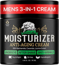 Regine Switzerland Men's Face Moisturizer - Anti-Aging Cream with Niacinamide & Collagen | Lightweight Hydrating Lotion, 1.85oz