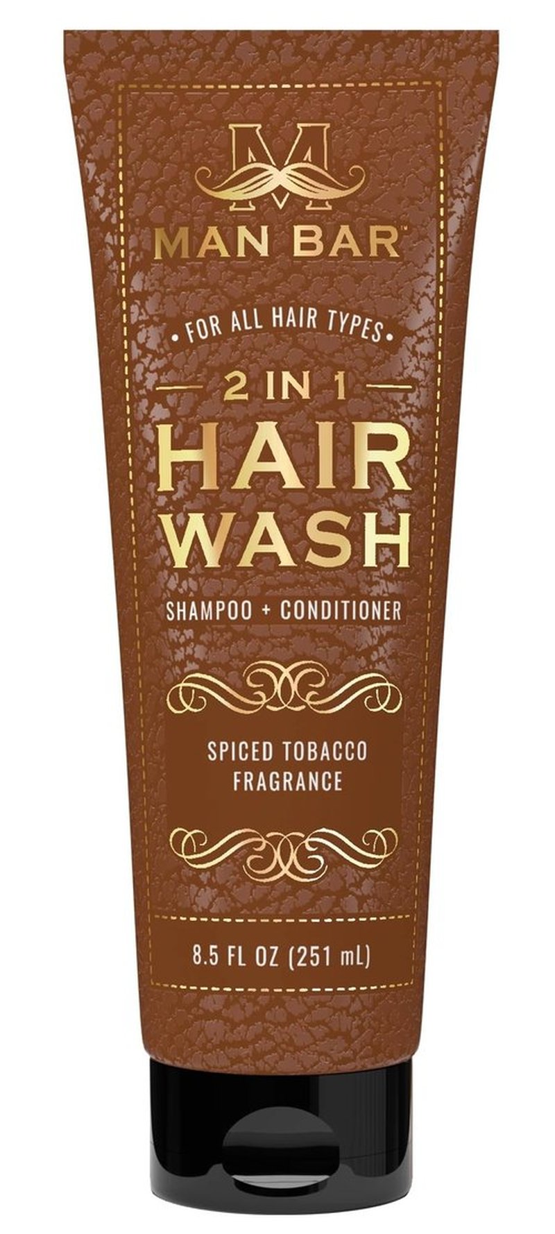 San Francisco Soap Company Man Bar 2 in 1 Hair Wash Spiced Tobacco - Where Lather Meets Luxury