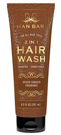 San Francisco Soap Company Man Bar 2 in 1 Hair Wash Spiced Tobacco - Where Lather Meets Luxury